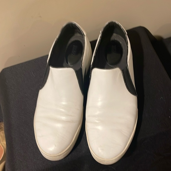 Michael Kors white leather sneakers, size 12 - Picture 1 of 6